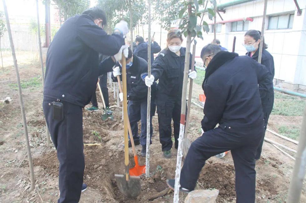 沖床廠植樹活動